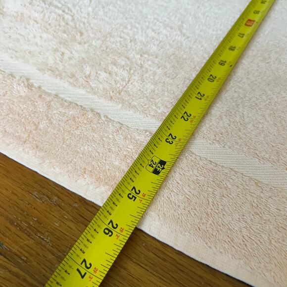 Vintage St. Mary’s Peach Hand Towel – 16” x 25.5”, 100% Cotton, Made in USA - Picture 12 of 13